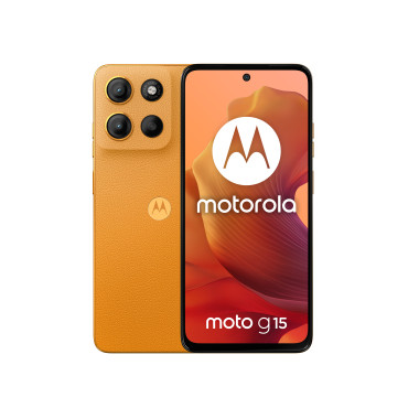 Motorola moto g15 17,1 cm (6.72") Double SIM Android 15 4G USB Type-C 4 Go 128 Go 5200 mAh Orange