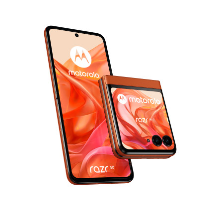 Motorola razr 50 17,5 cm (6.9") Double SIM Android 14 5G USB Type-C 8 Go 256 Go 4200 mAh Orange