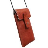 KRUET018849 Tumba Mobile Case Housse en Cuir Cognac Brown