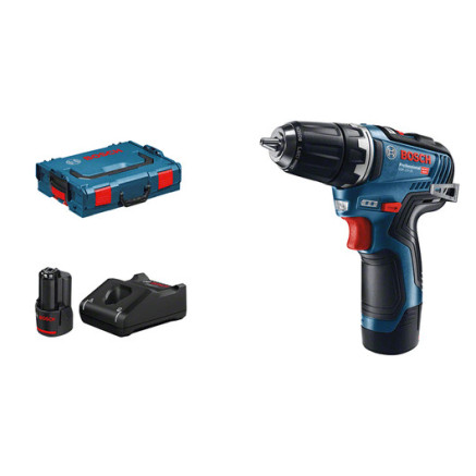 Bosch GSR 12V-35 Professional 1750 tr min 750 g Noir, Bleu