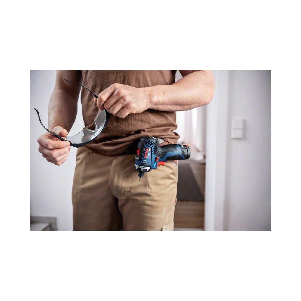 Bosch GSR 12V-35 1750 tr min Noir, Bleu, Rouge