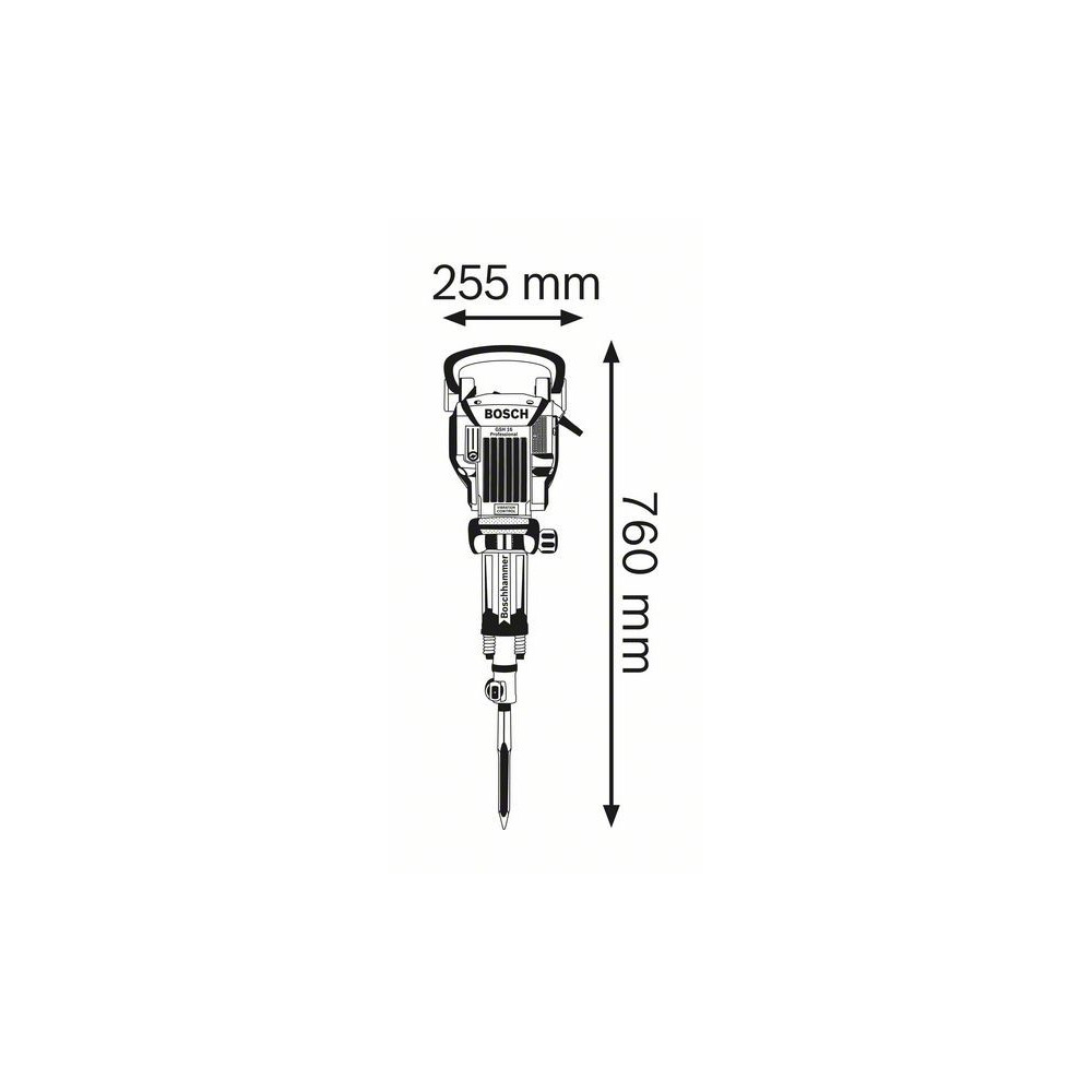 Bosch Brise-béton GSH 16-30 Professional