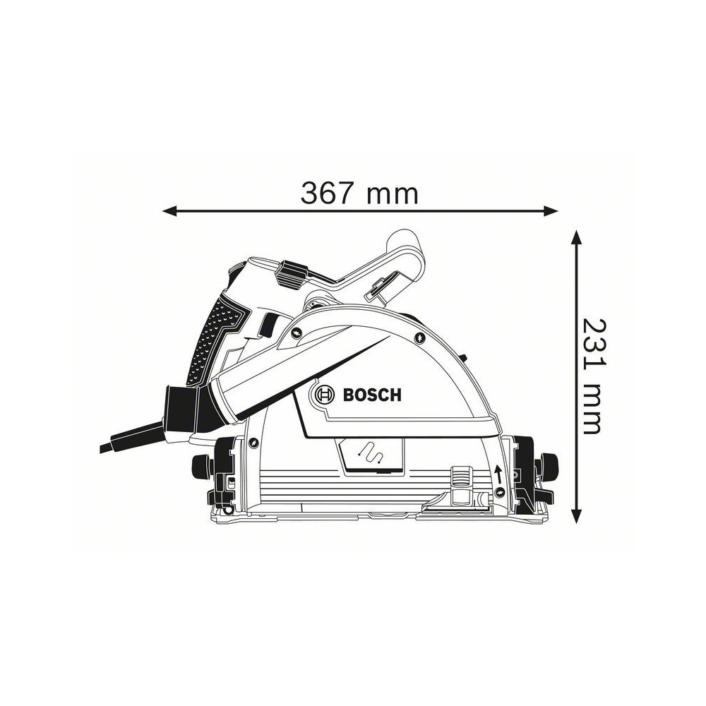 Bosch Scie plongeante GKT 55 GCE Professional