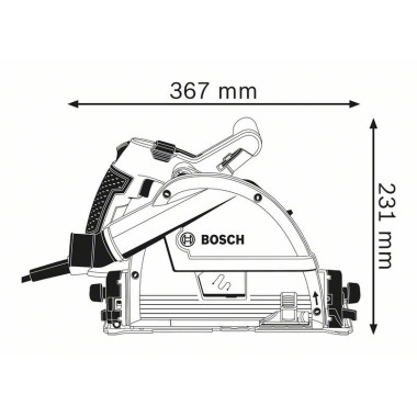 Bosch Scie plongeante GKT 55 GCE Professional
