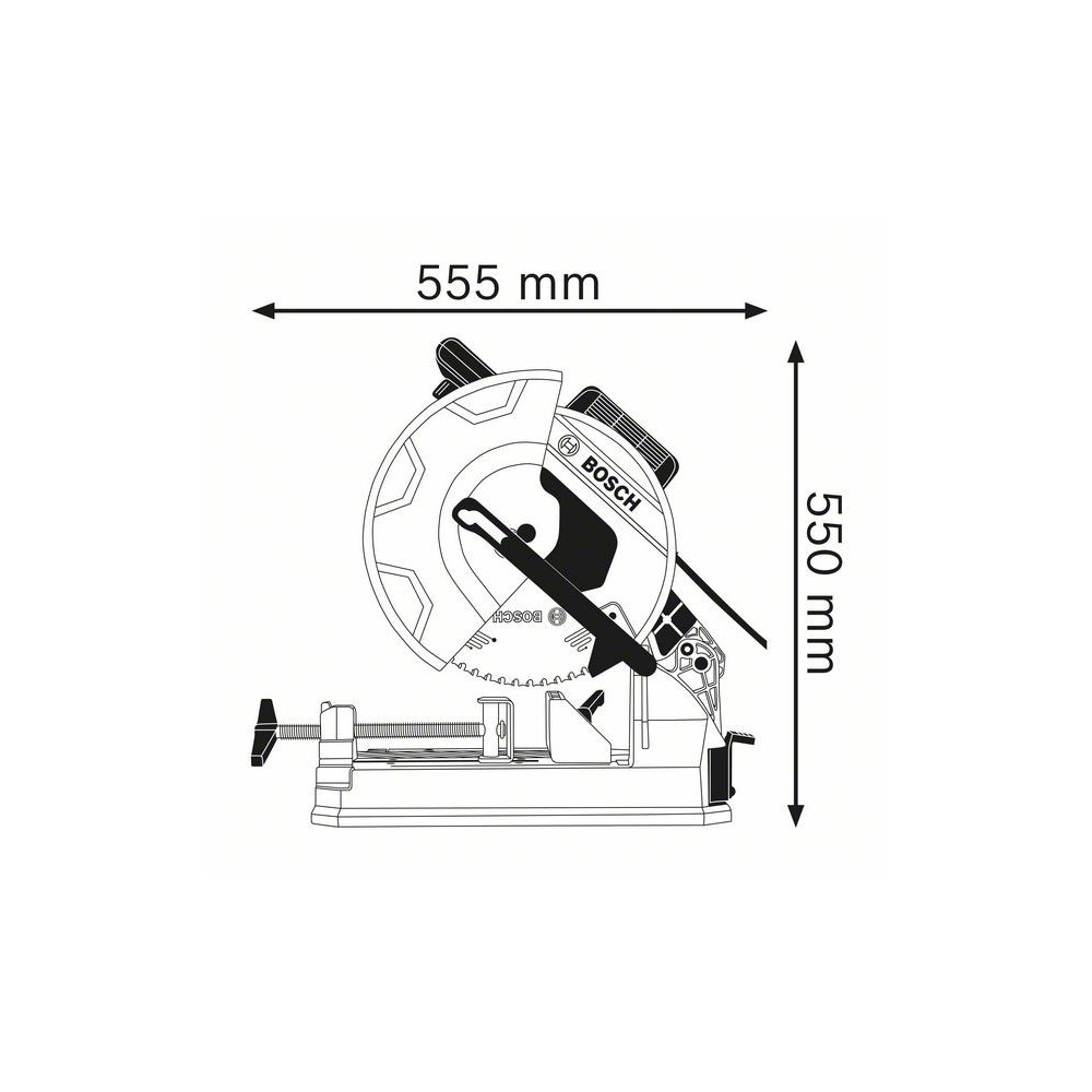 Bosch Scie tronçonneuse à métaux GCD 12 JL Professional