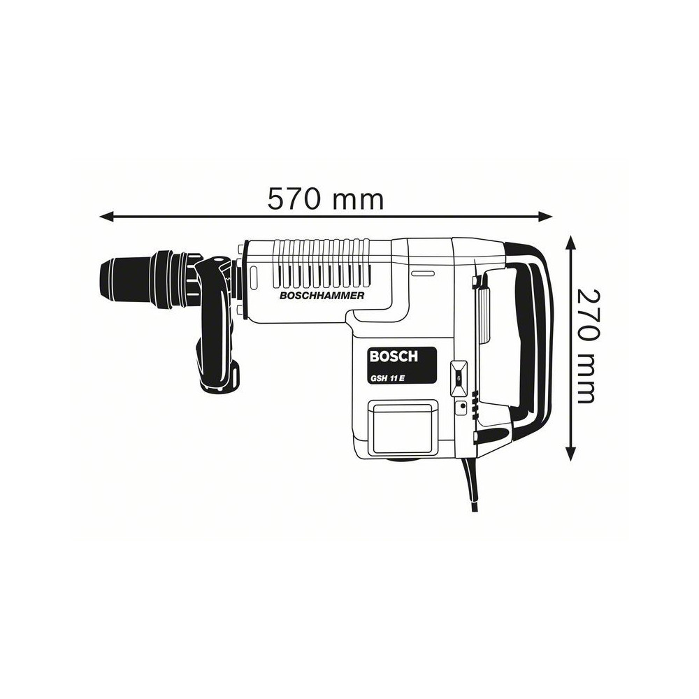 Bosch 0 611 316 703 marteau rotatif 1500 W