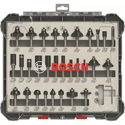 Bosch 2 607 017 475 Mèche Jeu d'embouts 30 pièce(s)