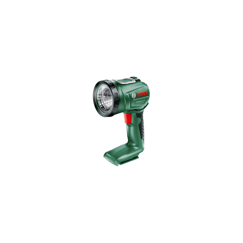 Bosch UniversalLamp 18 Noir, Vert LED