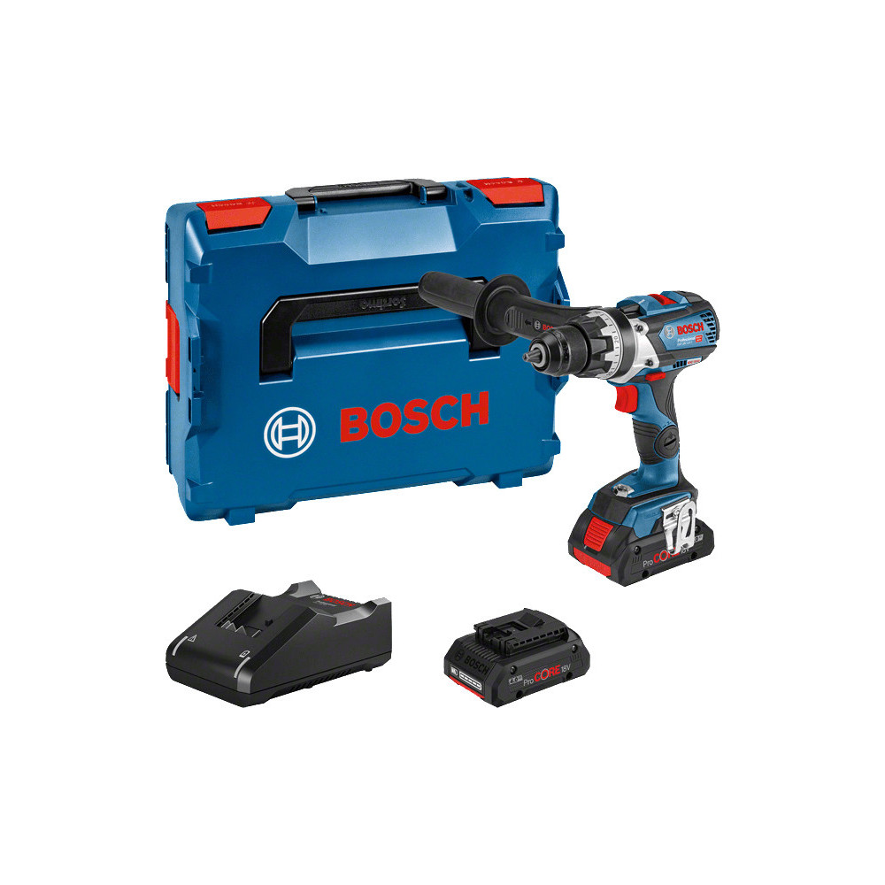 Bosch GSR 18V-110 C 2100 tr min Sans clé 1,8 kg Noir, Bleu Bosch GSR 18V-110 C 2100 tr min Sans clé 1,8 kg Noir, Bleu