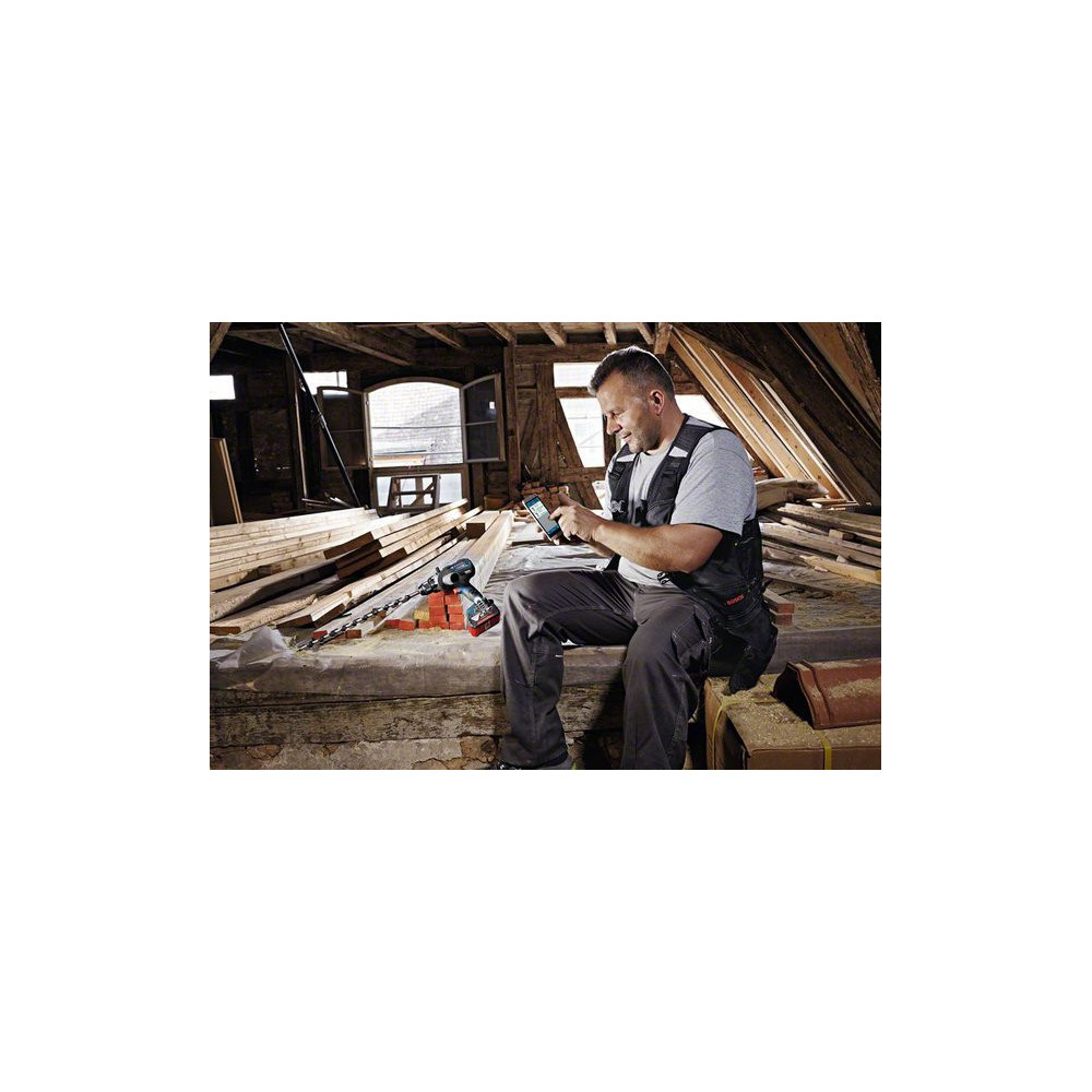 Bosch GSR 18V-110 C 2100 tr min Sans clé 1,8 kg Noir, Bleu