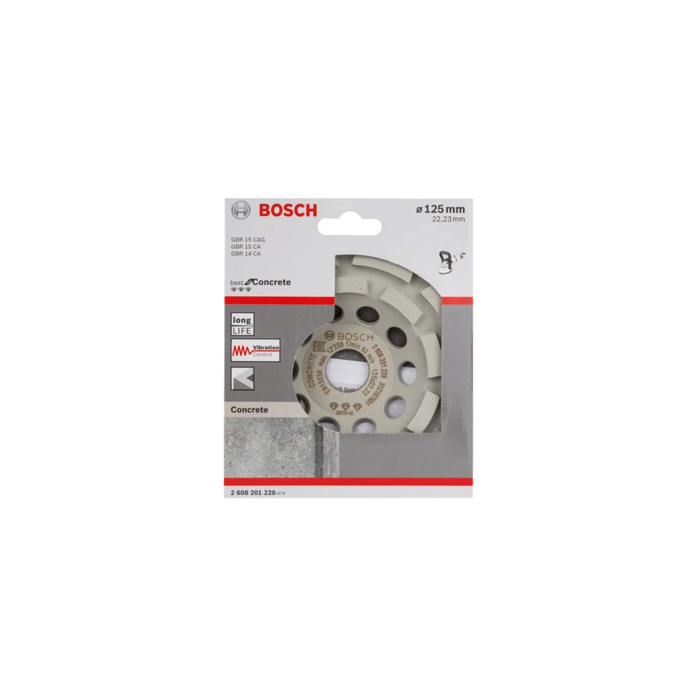Bosch Meules assiettes diamantées Best for Concrete