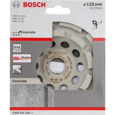 Bosch Meules assiettes diamantées Best for Concrete