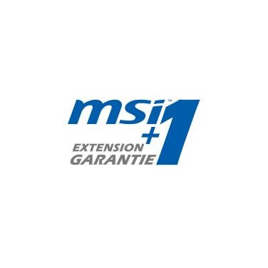 MSI G57-B1XXXX1-CB8 MSISY024076 MSI extention de garantie 1 an supplémentaire pour All In