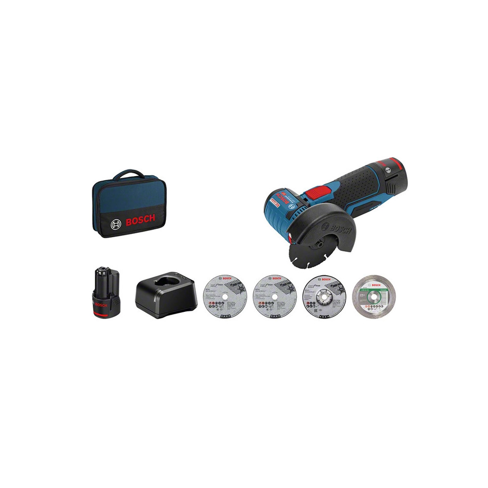 Bosch GWS 12V-76 PROFESSIONAL meuleuse d'angle 7,6 cm 19500 tr min 700 g Bosch GWS 12V-76 PROFESSIONAL meuleuse d'angle 7,6 cm 19500 tr min 700 g