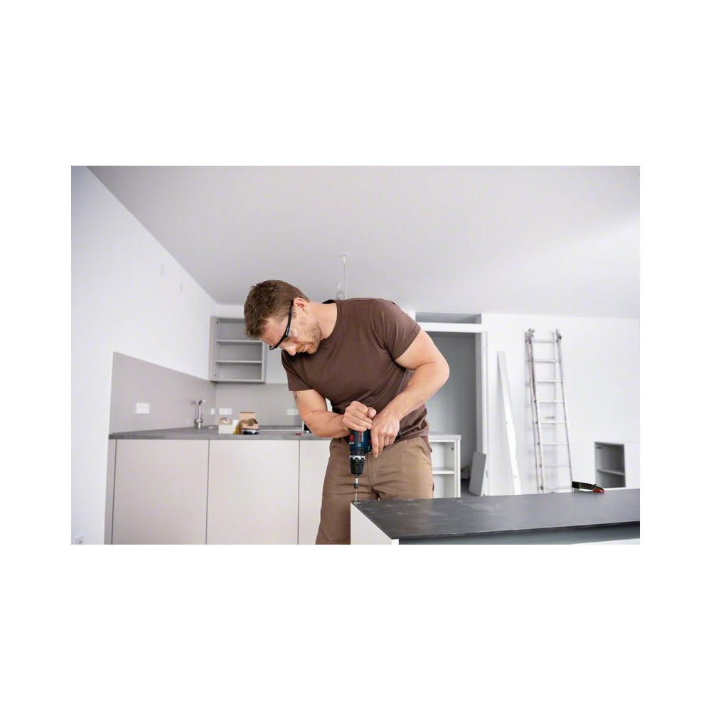Bosch GSB 12V-35 Professional 1750 tr min Noir, Bleu, Rouge