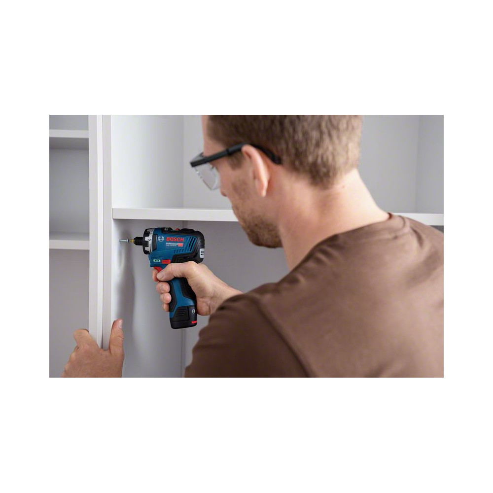 Bosch GSR 12V-35 HX Professional 1750 tr min Bleu, Rouge