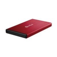 NONBT030686 Boîtier externe 2.5p SATA USB 3.0 Alu Red BE-USB3-2621-RED Connectland