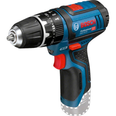Bosch GSB 12V-15 1300 tr min Noir, Bleu