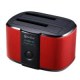 Connectland DOCK-CNL-GDPD05T-RED NONBT030784 6001009 Docking pour 2xHDD 2.5/3.5p Sata USB3 Rouge