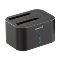 Connectland DOCK-CNL-GDPD07T-BK NONBT030788 Docking pour 2xHDD 2.5/3.5p Sata USB3 Noir