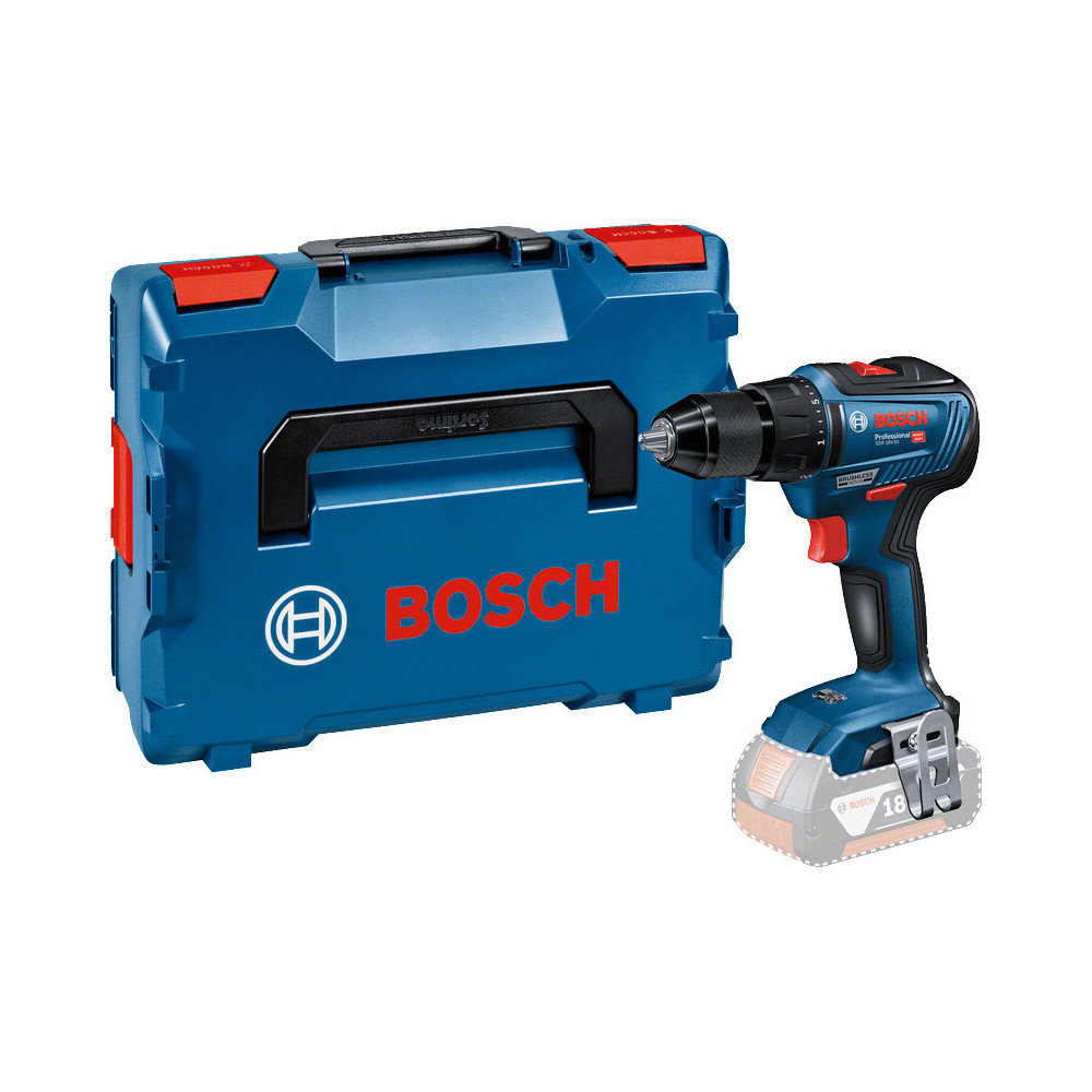 Bosch GSR 18V-55 Professional 1800 tr min Sans clé 1 kg Noir, Bleu Bosch GSR 18V-55 Professional 1800 tr min Sans clé 1 kg Noir, Bleu