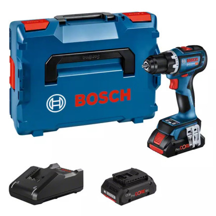 Bosch GSR 18V-90 C 2100 tr min 1,1 kg Noir, Bleu, Rouge