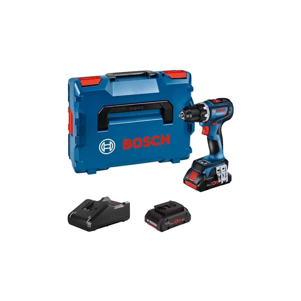 Bosch GSR 18V-90 C 2100 tr min 1,1 kg Noir, Bleu, Rouge Bosch GSR 18V-90 C 2100 tr min 1,1 kg Noir, Bleu, Rouge