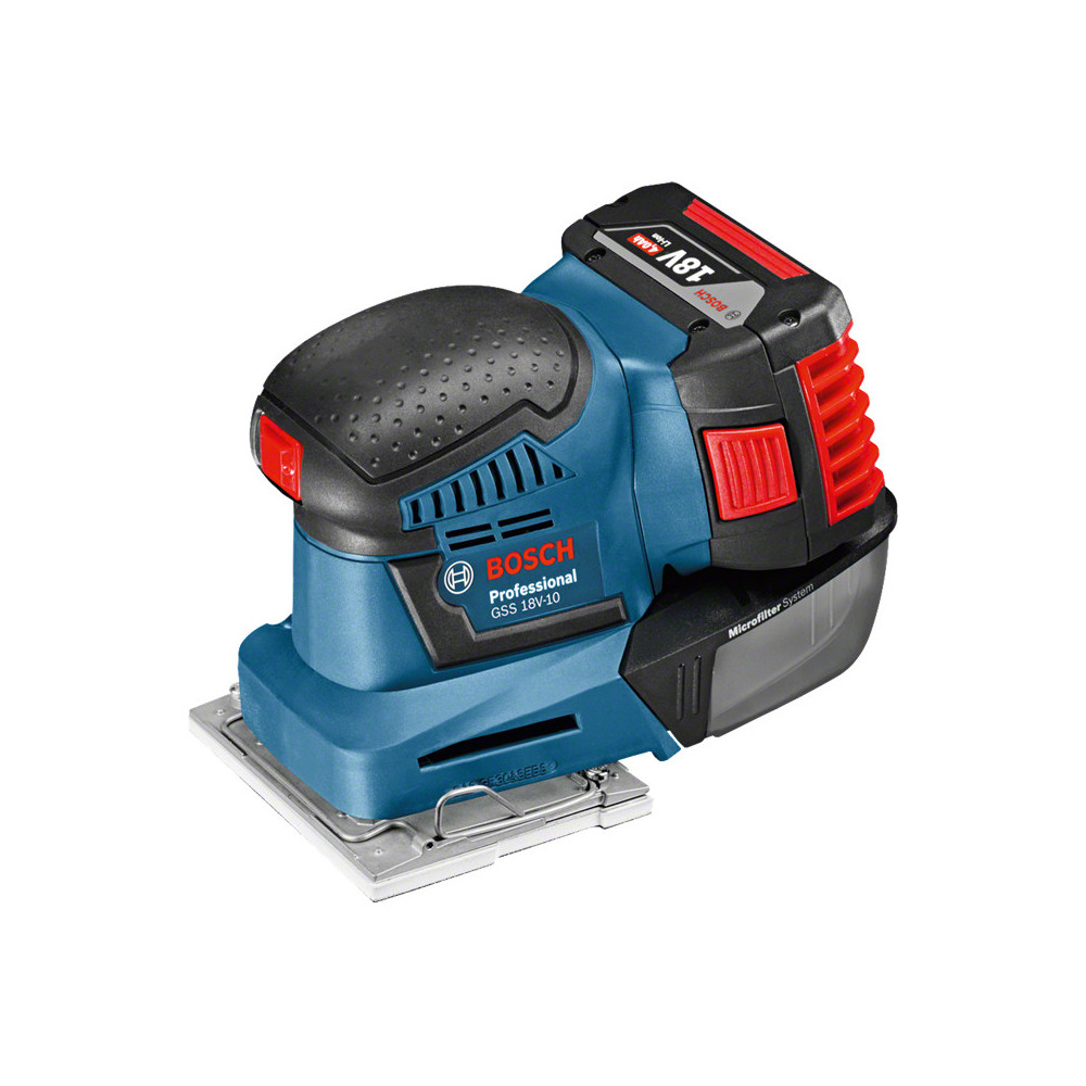 Bosch GSS 18V-10 Ponceuse orbitale 22000 OPM Bosch GSS 18V-10 Ponceuse orbitale 22000 OPM