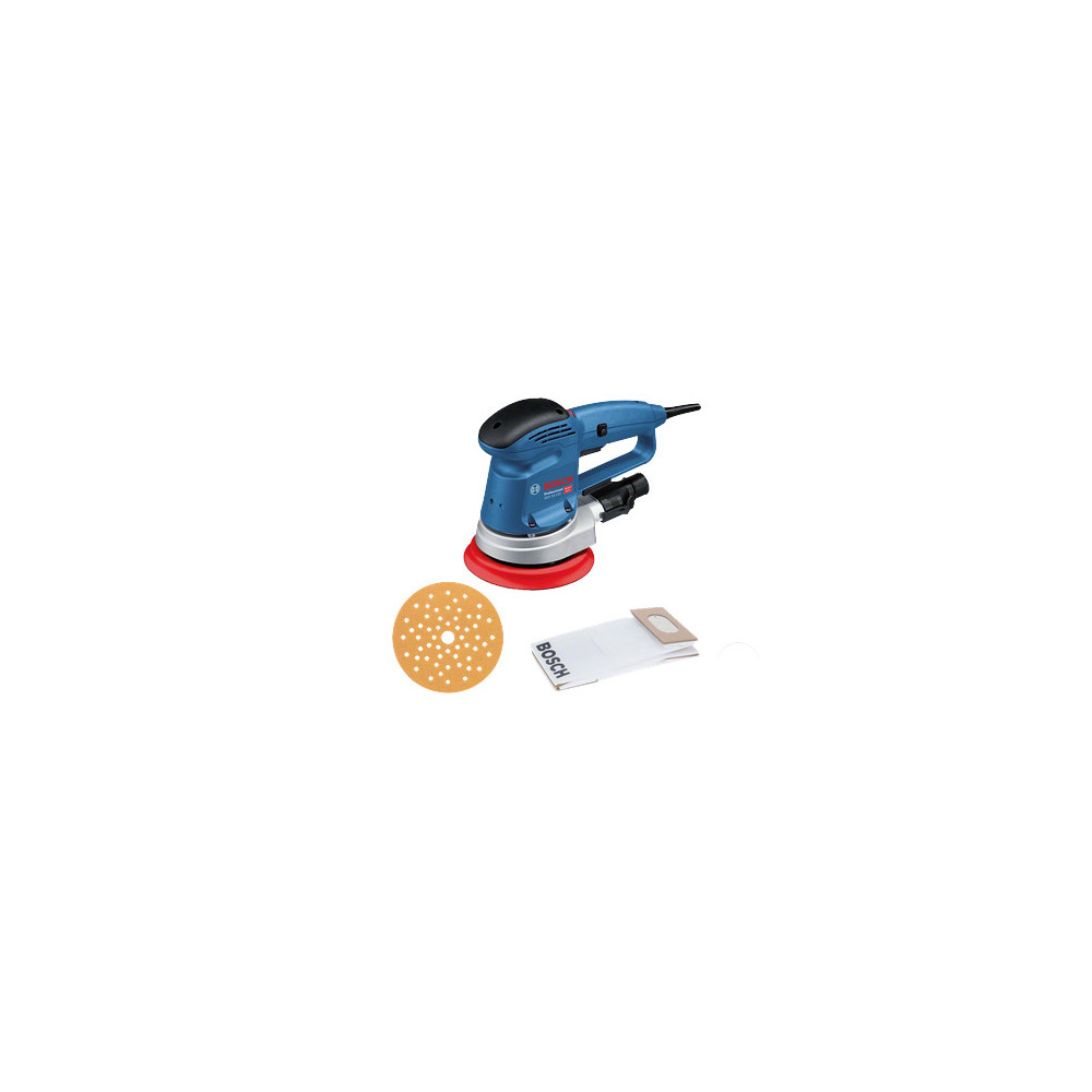 Bosch GEX 34-150 Professional Ponceuse orbitale aléatoire 12000 tr min 24000 OPM Noir, Bleu, Gris, Rouge Bosch GEX 34-150 Professional Ponceuse orbitale aléatoire 12000 tr min 24000 OPM Noir, Bleu, Gris, Rouge
