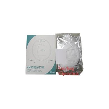 GENERIQUE KN95/N95/FFP2 10pcs/Boite NONSAN34521 Masques FFP2 en sachet de 2pcs Boite de 10pcs