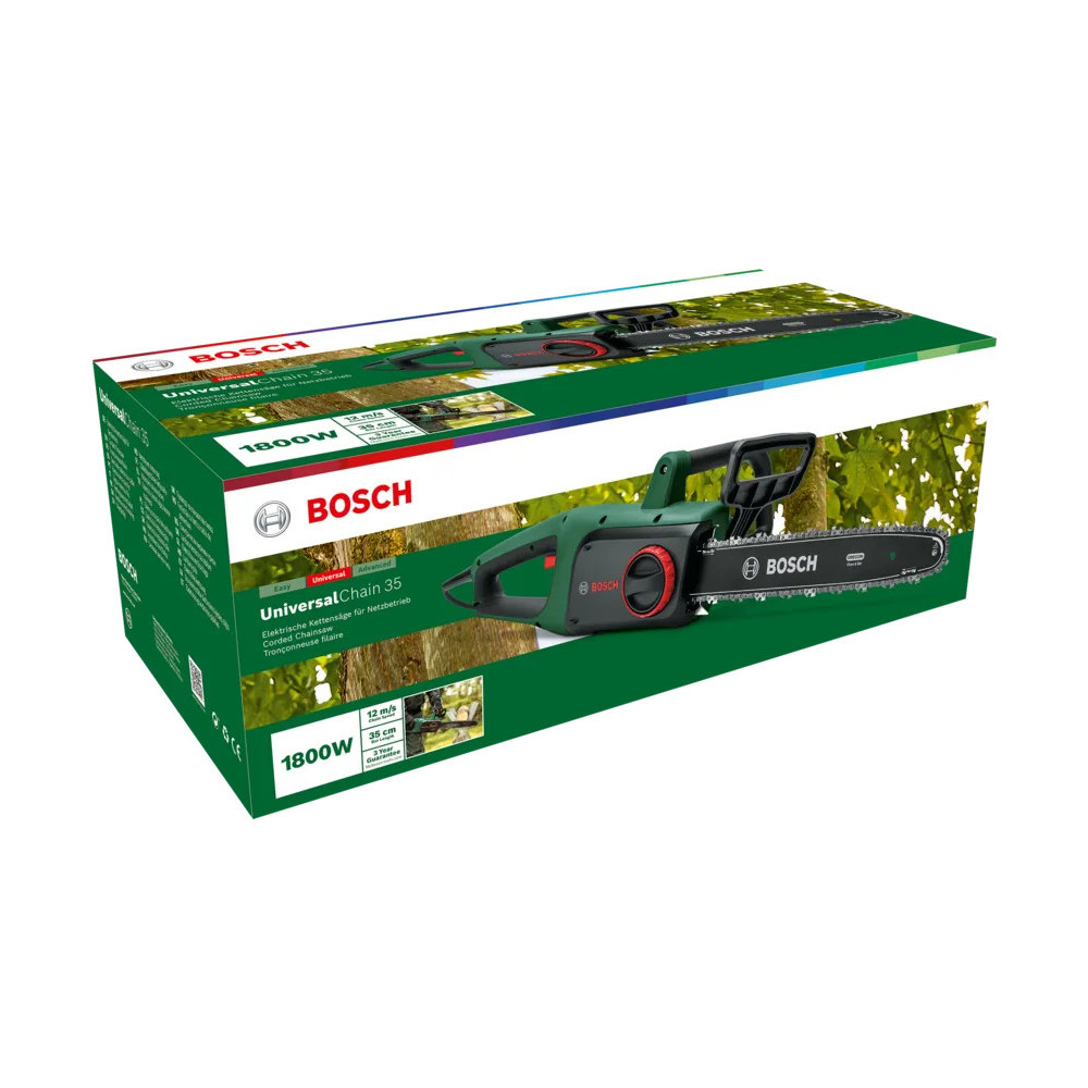 Bosch 0 600 8B8 303 tronçonneuse 1800 W Vert