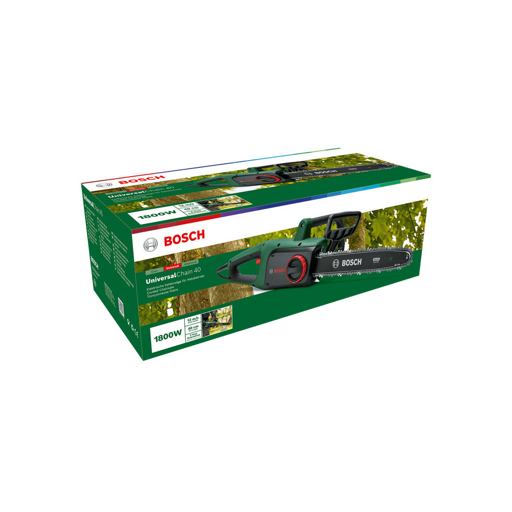 Bosch Universal Chain 40 1800 W Noir, Vert, Rouge