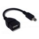 LINEAIRE AD615 NONUS021656 Adaptateur USB OTG/HOST MiniUSB/USB M/F 0.10m