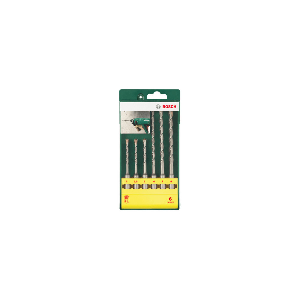 Bosch 2 607 019 447 foret Hammer drill bit 6 pièce(s) Bosch 2 607 019 447 foret Hammer drill bit 6 pièce(s)