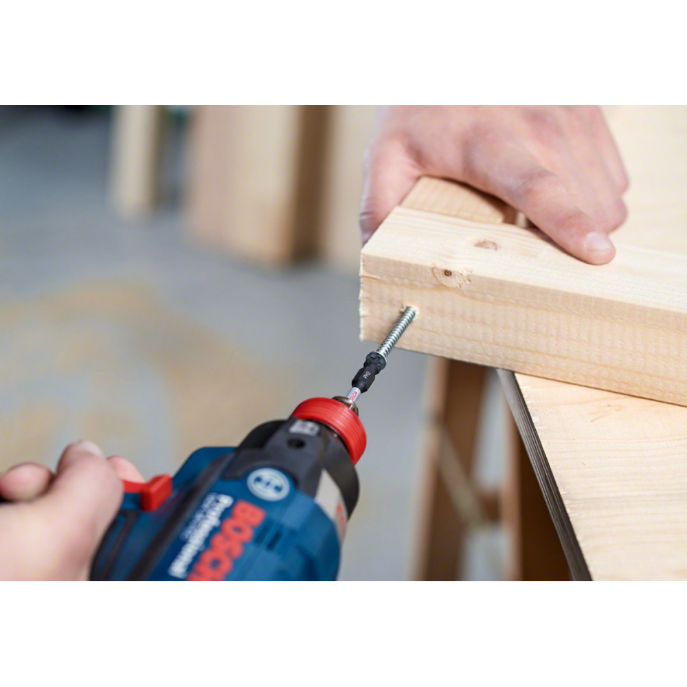Bosch Packs de porte-embout universel et d'embouts pour tournevis Pick and Clic Impact Control