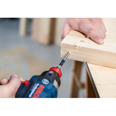 Bosch Packs de porte-embout universel et d'embouts pour tournevis Pick and Clic Impact Control