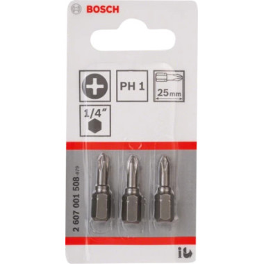 Bosch Embouts de vissage qualité extra-dure