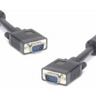 LINEAIRE PCHD156D NONVI008800 Cordon VGA HD15 M/M 2 ferrites 2m