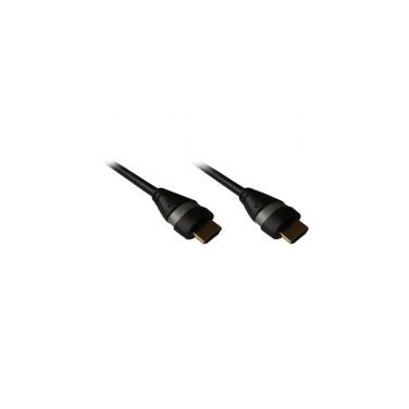 LINEAIRE XVHD54NSG NONVI020920 Cordon HDMI 2.0 Ethernet 5m A-A M-M Noir/Silver