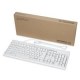 PERIXX PERIBOARD-106W FR PERCL029360 PERIBOARD-106W FR Blanc Clavier Ergonomique USB