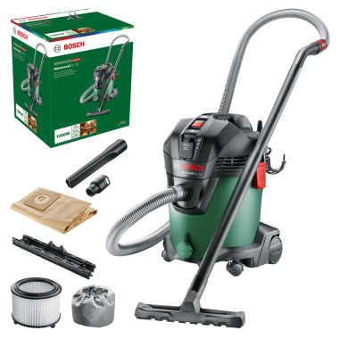 Bosch AdvancedVac 20 300 AW 20 L Noir, Vert
