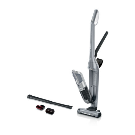 Bosch Serie 4 BBH3K2801 aspirateur balai et balai électrique Aspirateur-balai 2 en 1 Batterie Sec Sans sac Argent