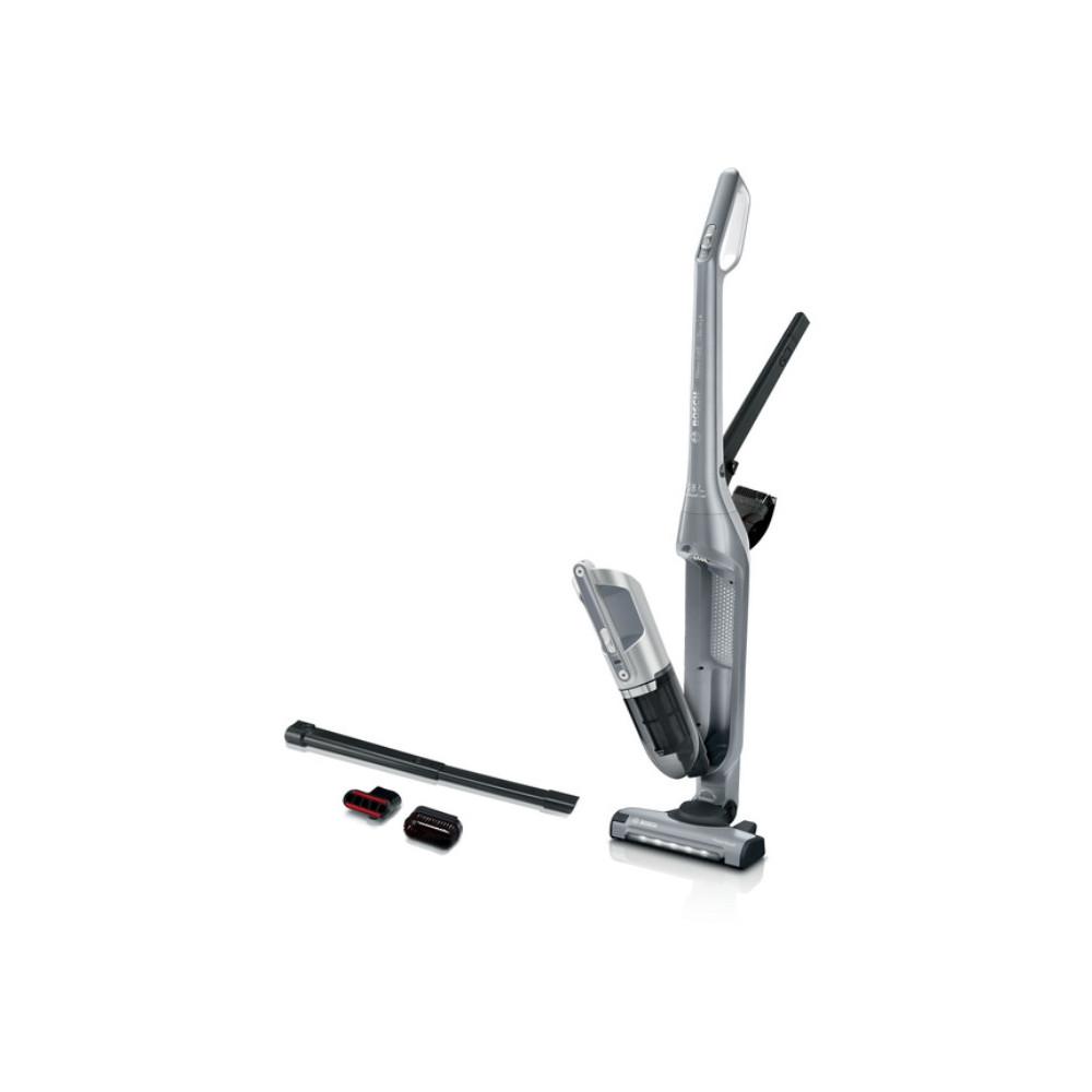 Bosch Serie 4 BBH3K2801 aspirateur balai et balai électrique Aspirateur-balai 2 en 1 Batterie Sec Sans sac Argent Bosch Serie 4 BBH3K2801 aspirateur balai et balai électrique Aspirateur-balai 2 en 1 Batterie Sec Sans sac Argent