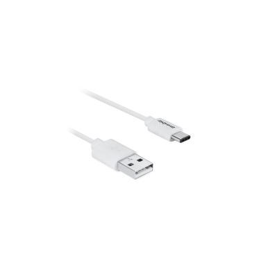 PERIXX AB-CableBiz-C001W-N50067 PERUS027940 Axxbiz CableBiz-C001 W, USB Type-C" plug to USB 2.0 Standard-A plug cable-White