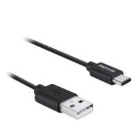 PERUS028946 Axxbiz CableBiz-C001, USB Type-C" plug to USB 2.0 Standard-A plug cable-Noir 1m