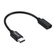 PERIXX CableBiz-C005B PERUS028947 Axxbiz CableBiz-C005B USB2.0 C vers Micro-B M/F - Black - 56 Ohm