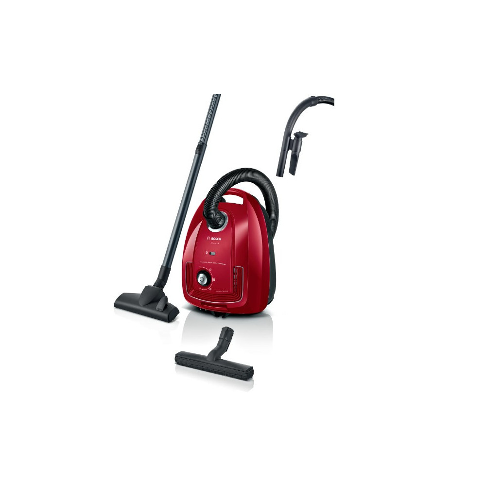 Bosch Serie 4 BGD38RD1H Aspirateur 4 L Aspirateur sans sac Sec 600 W Sac à poussière Bosch Serie 4 BGD38RD1H Aspirateur 4 L Aspirateur sans sac Sec 600 W Sac à poussière