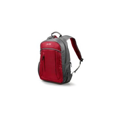 PORT DESIGNS 110269 PORET022350 VALMOREL Sac à dos pour Notebk 15.6" Rouge