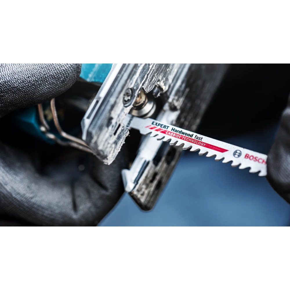 Bosch 2 608 900 541 Lame de scie sauteuse, à chantourner et sabre Lames de scie sauteuse Carbone 3 pièce(s)