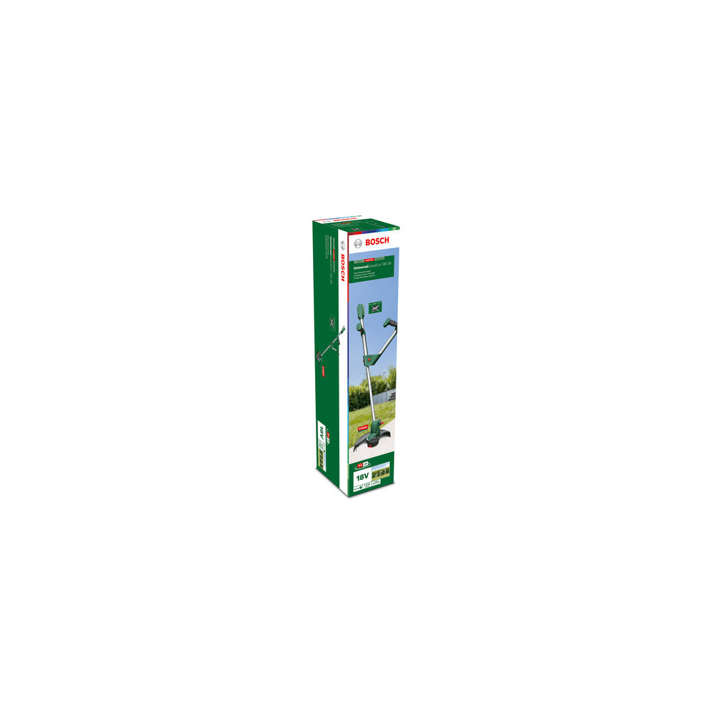 Bosch Universal GrassCut 18V-260 26 cm Batterie Noir, Vert